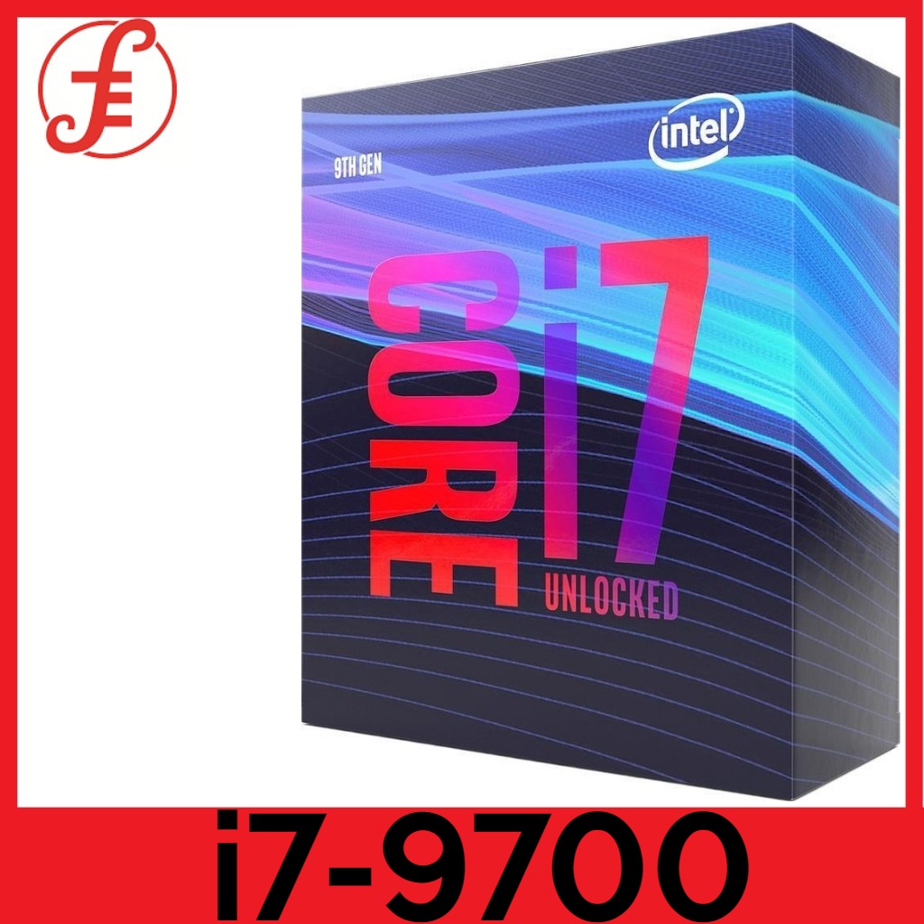 Intel I7-9700 8-Core Processor 3.0Ghz Turbo 4.7Ghz For Desktops