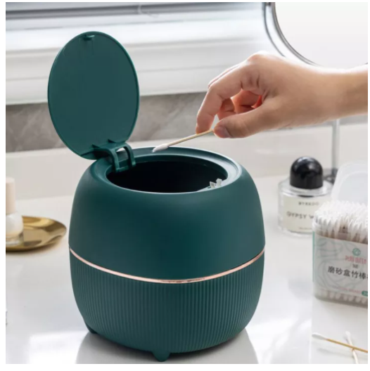 Thùng rác mini để bàn, để xe ô tô gọn gàng, tiện dụng - Giao màu ngẫu nhiên