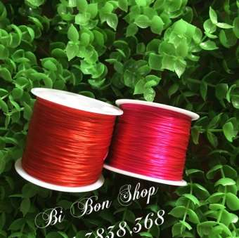 Cuộn dây xỏ chuỗi hạt sợi tơ siêu bền, cước xâu chuỗi hạt - Nhiều màu - Dây chun sâu vòng