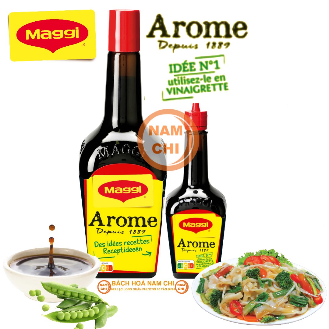 Nước Tương MAGGI AROME DEPUIS 1889 - Nhập Khẩu Pháp - Thơm Ngon Đậm Vị Chuẩn Vị Nhà Hàng Pháp
