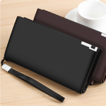 BÓP VÍ DÀI CẦM TAY DA PU CAO CẤP (2 màu) - [ Bóp nam bóp nữ ví kiểu Hàn Quốc Ví nam ví nữ ]