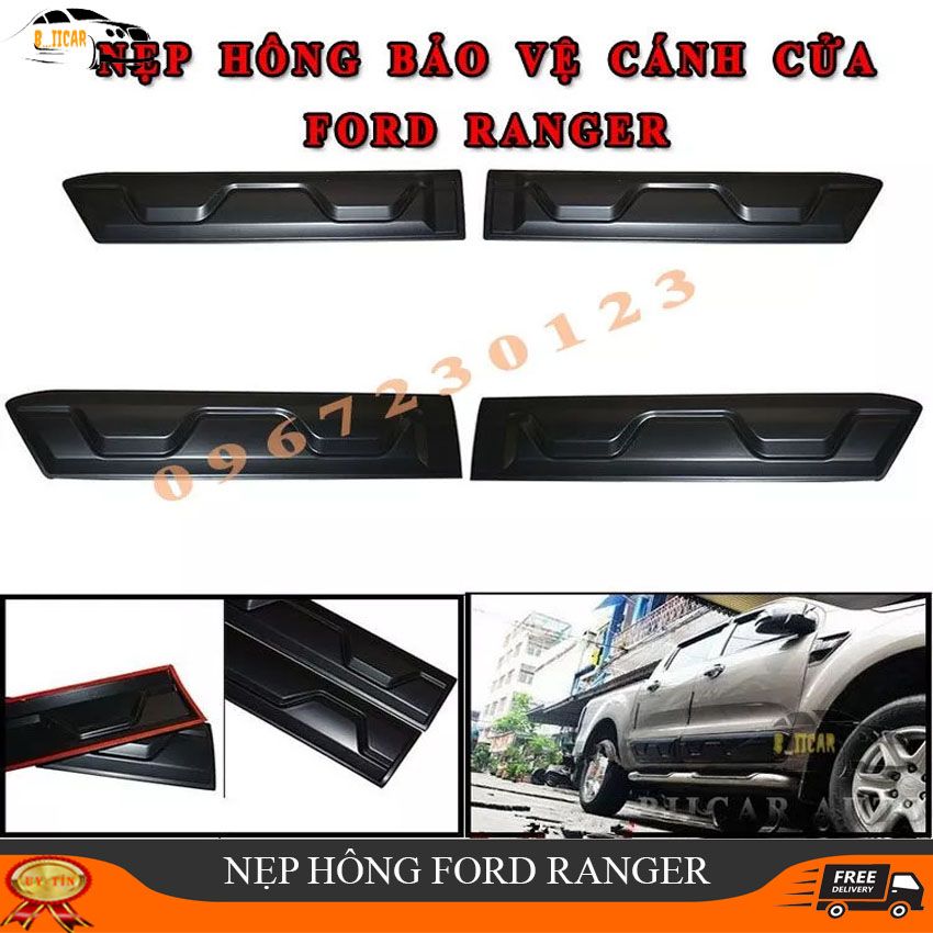 Đồ chơi xe ford ranger nẹp sườn nẹp hông cánh cửa nhỏ