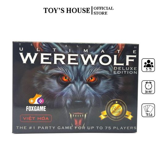 ☍✻ Bộ Bài Ma Sói Ultimate Deluxe Việt Hoá hộp mềm Giá Rẻ 2020