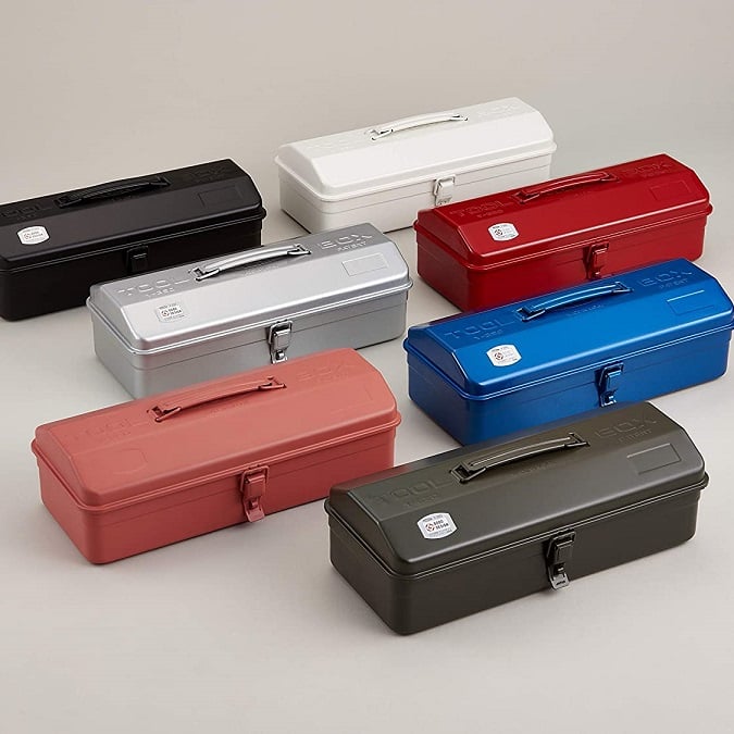 Made in Japan Hộp đựng dụng cụ TOYO Nhật Y-350 dập nguyên tấm chính hãng nhật bản đủ nhiều màu