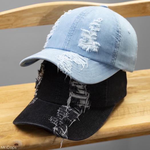 NÓN KẾT JEAN RÁCH SIÊU NGẦU, MŨ LƯỠI TRAI JEAN RÁCH BỤI