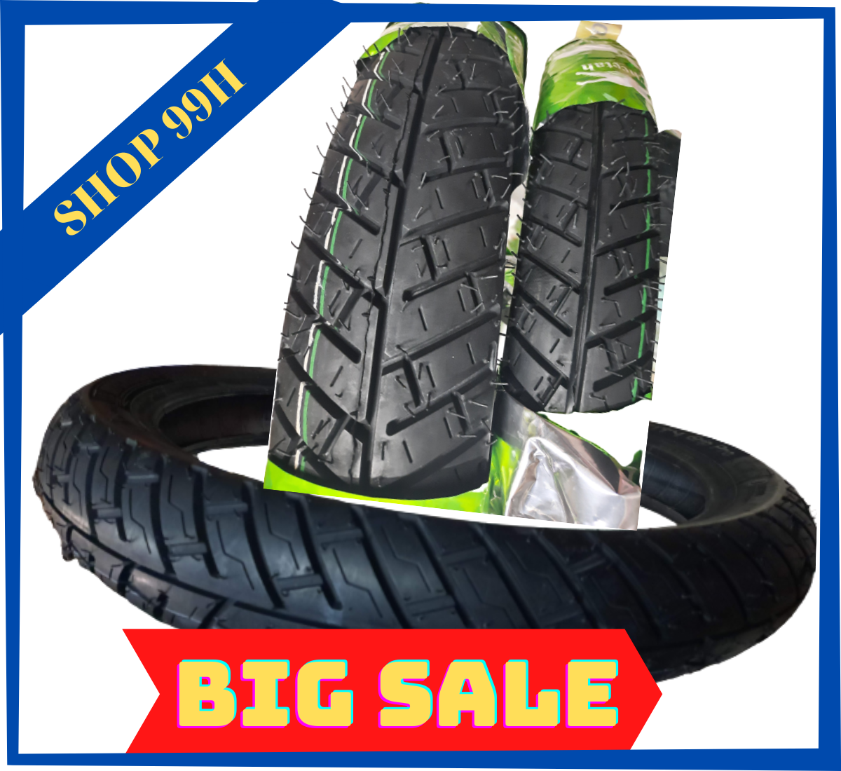 Vỏ cheetah kiểu gai michelin loại không dùng ruột 60/90-17, 70/90-17, 80/90-17