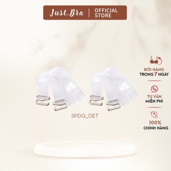 Dây quai áo ngực Just Bra dẹt, trong suốt SPDQ