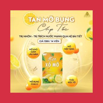 Kẹo Xổ Mỡ Ban Đêm Cho Cơ Địa Chai Lờn Chững Cân