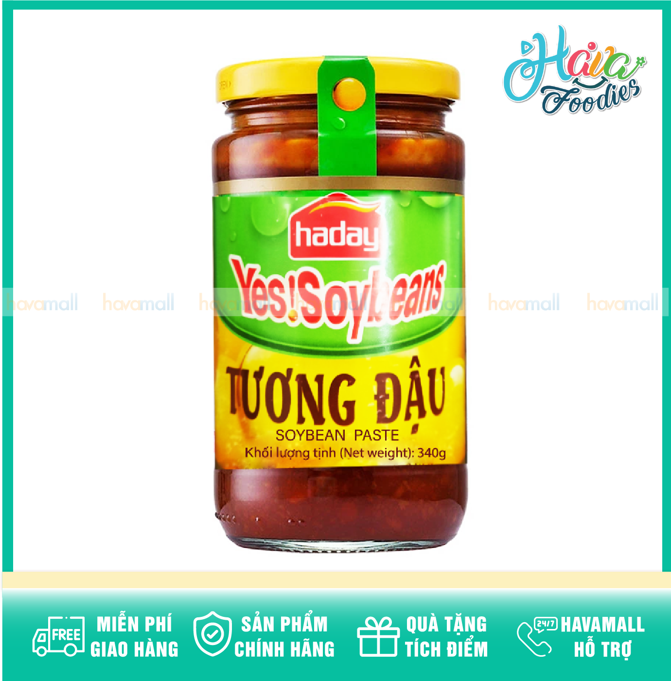 [HCM]Tương Đậu Yes Thương Hiệu Hải Thiên 340g – Soybean Paste