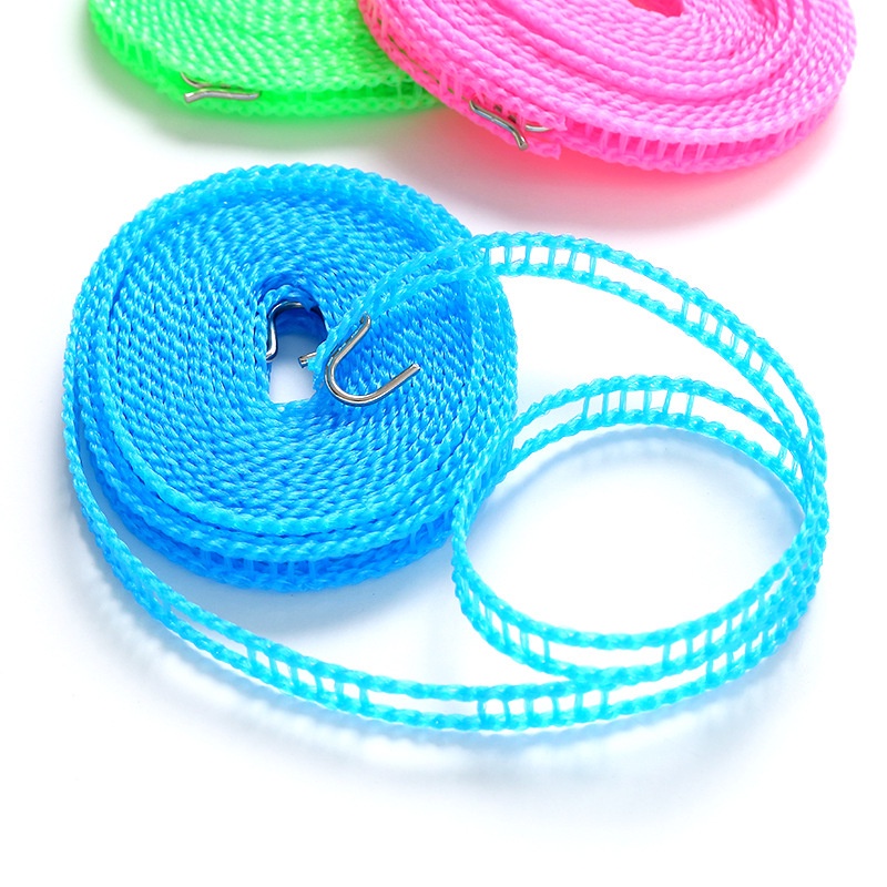 Dây phơi đồ, dây phơi quần áo có lỗ móc, tiện lợi - loại 5m
