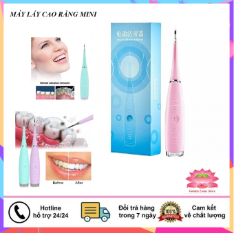 Máy lấy cao răng cầm tay, máy lấy cao răng mini sạc điện - Máy lấy cao răng tại nhà tiện lợi hơn máy lấy cao răng siêu âm, máy lấy cao răng akuro,sonic pic