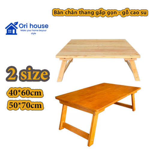 Bàn học sinh xếp gọn chân thang cứng cáp đa năng