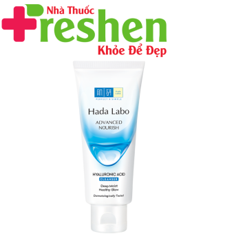 Kem Rửa Mặt Dưỡng Ẩm Tối Ưu Hada Labo Advanced Nourish Hyaluron Cleanser (80g)