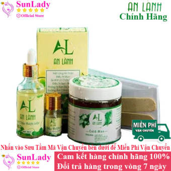 Combo tẩy lông An Lành - Cold Wax Lông An Lành và Mỡ Trăn An Lành (Tặng kèm 2 Que gạt và 50 Giấy wax)