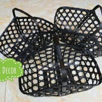 Làn tre giỏ tre đựng quà