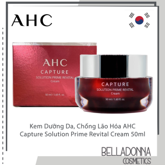 Kem Dưỡng Da, Chống Lão Hóa AHC Capture Solution Prime Revital Cream 50ml