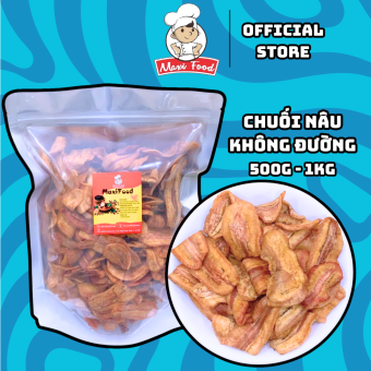 Chuối Sấy Giòn Không Đường MAXIFOOD
