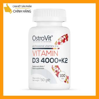 Thực Phẩm Bổ Sung Ostrovit Vitamin D3 4000 + K2 110 Viên  - CHÍNH HÃNG