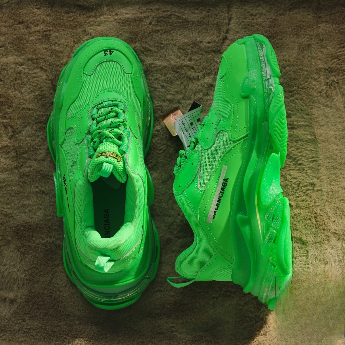 Giày thể thao sneaker nam nữ balen đế khí sâu khoai