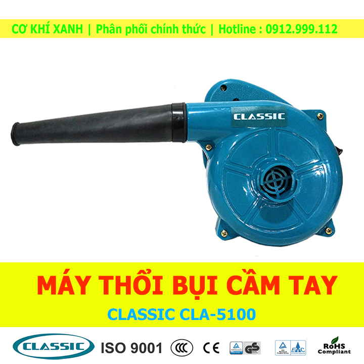 Máy thổi bụi cầm tay Classic CLA-5100 - Dòng thổi mạnh