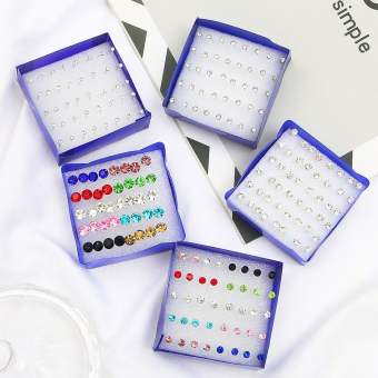 20 Đôi Bông Tai Màu Sắc Hỗn Hợp Thời Trang Hàn Quốc Bộ Khuyên Tai Dạng Hạt Nhựa Acrylic Đơn Giản Phong Cách Instagram Cho Nữ Quà Tặng Trang Sức Cho Bé Gái