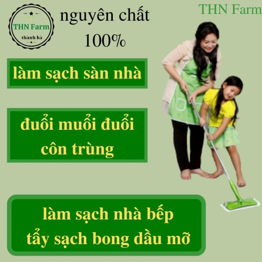 TINH DẦU XẢ  NGUYÊN CHẤT Đuổi Muỗi Côn Trùng.Tinh Dau Sả Chanh Lau Nhà Khử Mùi Kháng Khuẩn/dầu sả ép nguyên chất 100%.CHỐNG MUỖI -DIỆT MUỖI-LÀM ĐẸP  -LAU NHÀ.THN Farm +Tặng Kèm Quà