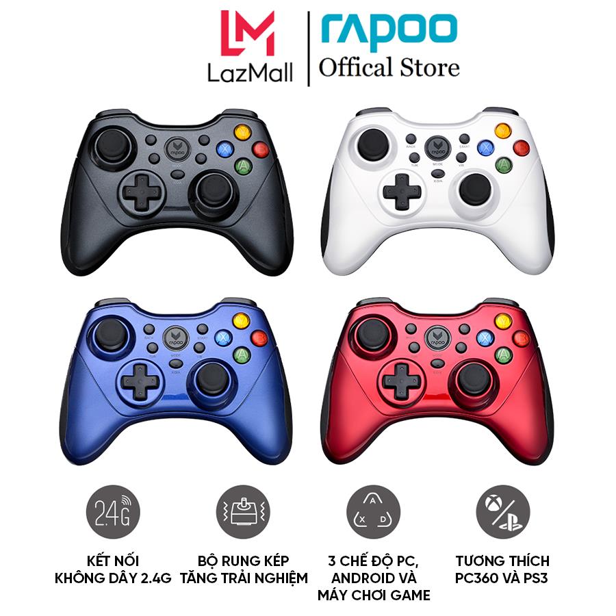 Tay cầm chơi game có dây Rapoo V600