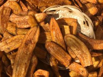 500gr Chuối Sấy Mè Gừng