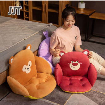 JJT Đệm ngồi xung quanh mặt ngồi 40 cm, mặt đệm xoay quanh các hướng. Đệm ghế, đệm lưng dày dặn, êm ái, ngồi thoải mái, nhẹ, dễ mang vác, có nhiều màu Đệm lót ghế văn phòng tích hợp