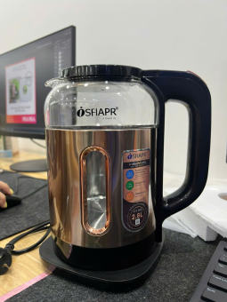 Ấm Siêu Tốc 2 lớp chống nóng thủy tinh Tự Ngắt Khi Sôi 2.5L 1800W O SFIAPR , Ấm Đun Nước Siêu Tốc Inox 304 Vỏ Nhựa , ấm siêu tốc cuckoo 2.5L , ấm nước , ấm đun siêu tốc, ấm, ấm nước 2,5L