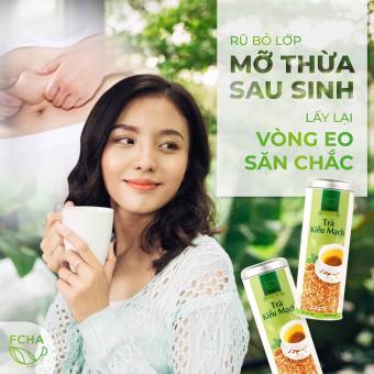TRÀ KIỀU MẠCH FCHA - HỖ TRỢ GIẢM CÂN TỐT CHO MẸ BĨM SAU SINH