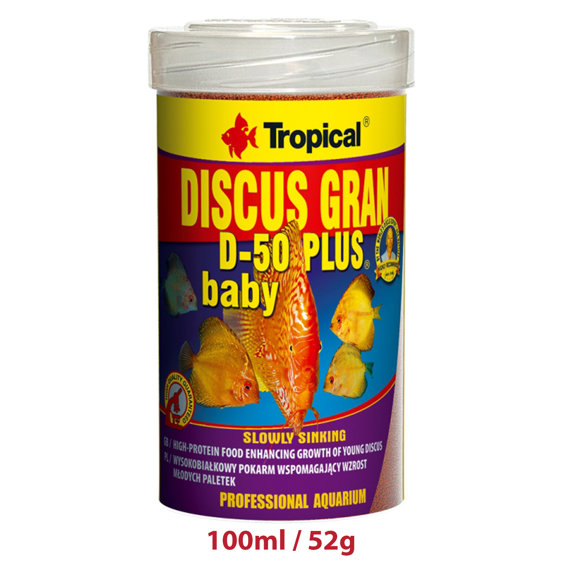 tropical discus fish food