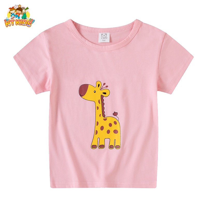 Áo Thun Cho Bé Gái NT KIDS Chất Liệu COTTON Họa Tiết Đáng Yêu - 2