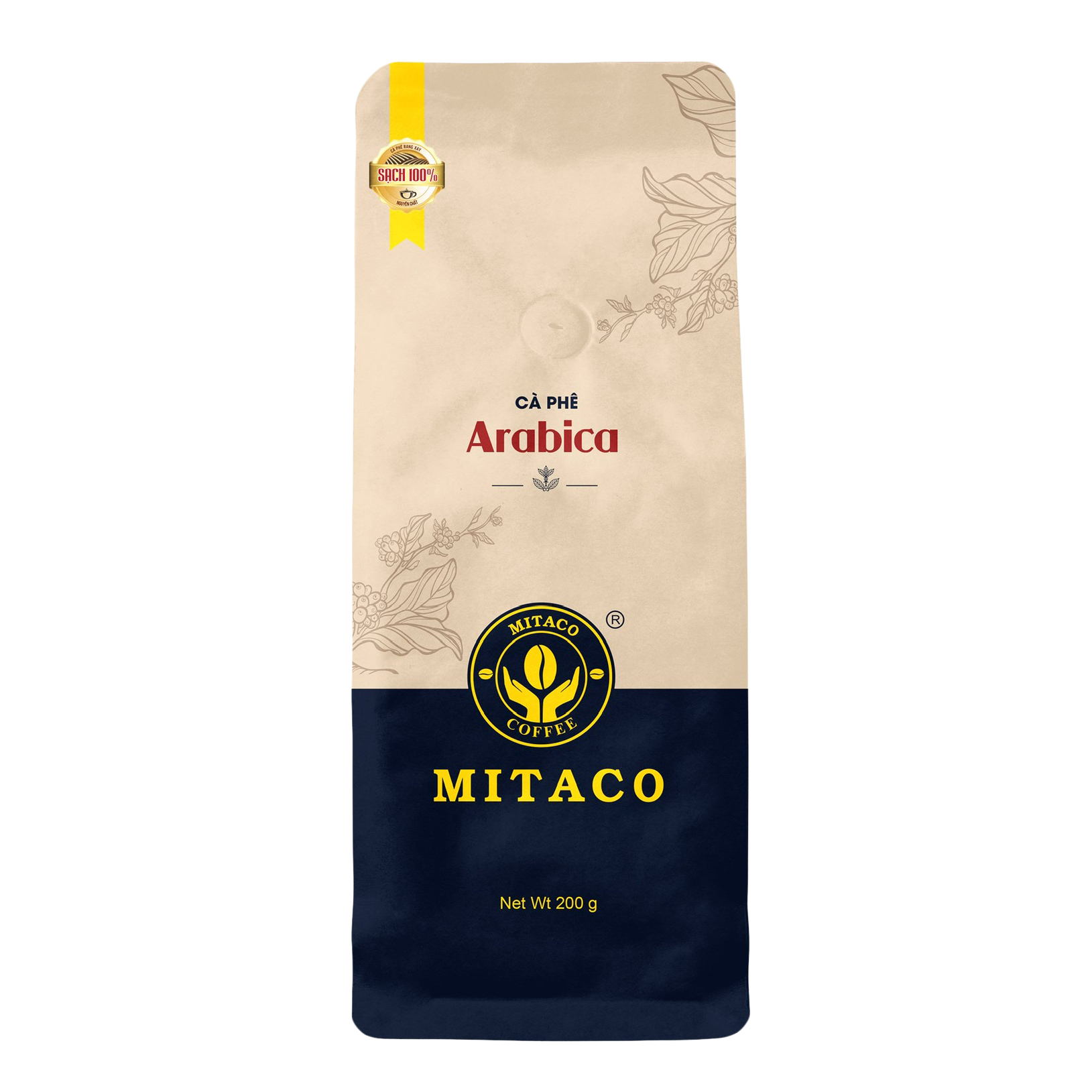 Cà phê Arabica nguyên chất MITACO COFFEE Gói 200g