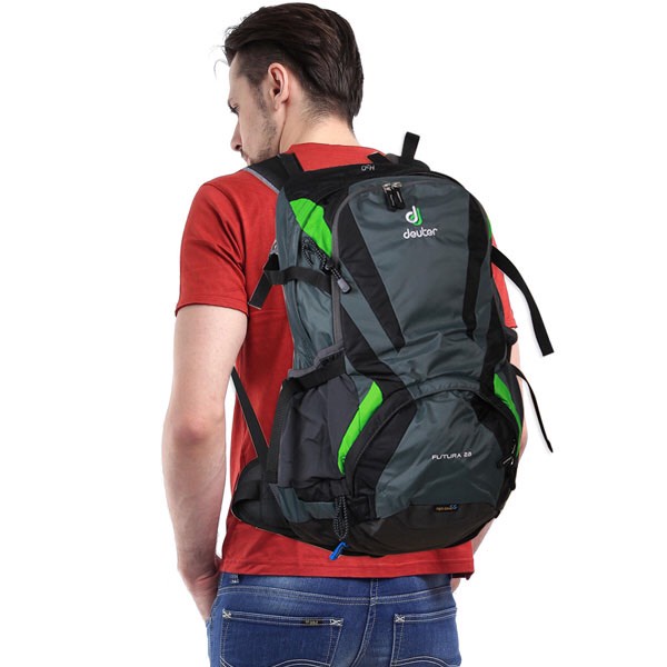 Balo du lịch thể thao leo núi Deuter Futura 28L Backpack nam nữ đi phượt trợ lực chống nước tốt