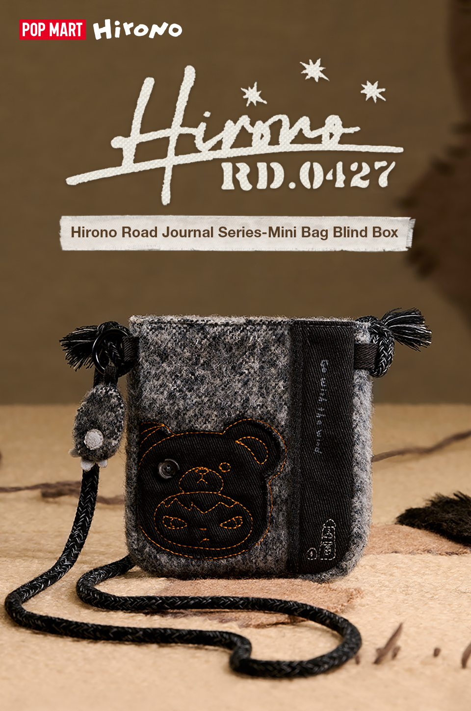 POP MART Hirono Road Journal Series-Mini Bag Blind Box | Lazada