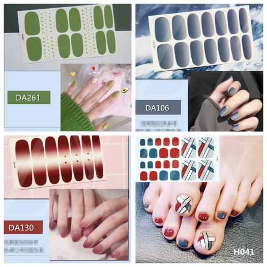 Combo 2 bộ miếng dán móng tay nail+1 bộ miếng dán móng chân đẹp - Combo miếng dán móng tay 3D nail sticker miếng dán móng tay dễ thương cute miếng dán móng tay chân rẻ đẹp đồ dán móng CB884