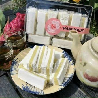 1 Cái Bánh in đậu xanh sầu riêng thơm ngon - bánh handmade - bánh kẹo tết - mứt tết