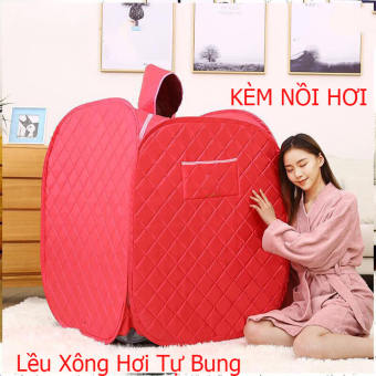 Lều Xông Hơi Tự Bung Lều Xông Hơi Sau Sinh Tại Nhà Kèm Nồi Hơi Cao Cấp