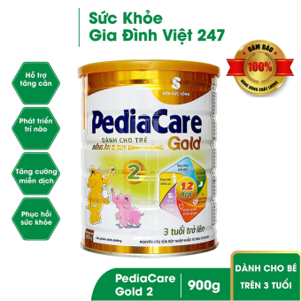 Sữa PediaCare Gold 2 900g (3 tuổi trở lên)