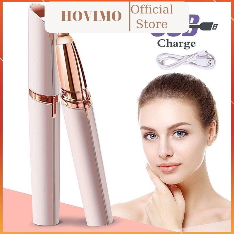 Máy tỉa mày lông bút tỉa lông mày với lưỡi cạo 360 đa năng tạo kiểu chân mày theo ý muốn TA552322