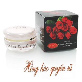 Kem dưỡng da Rosa uv30 whitening beauty cream 15g