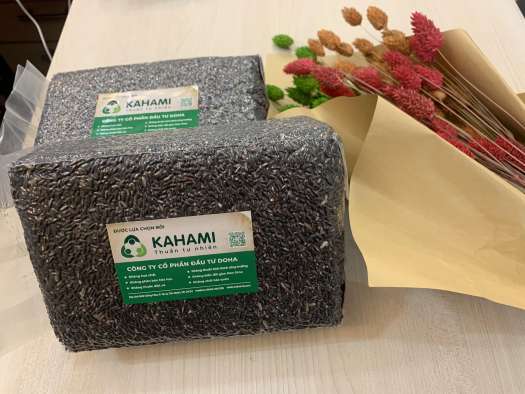 [Hữu cơ]- Gạo lứt tím thảo dược Kahami - 2kg