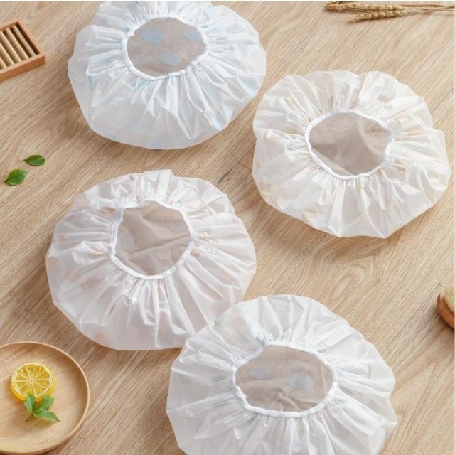 Set 2 mũ trùm ủ tóc đa năng hình dễ thương