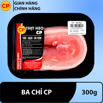 Ba chỉ heo 300g - thịt lợn cp tươi sạch