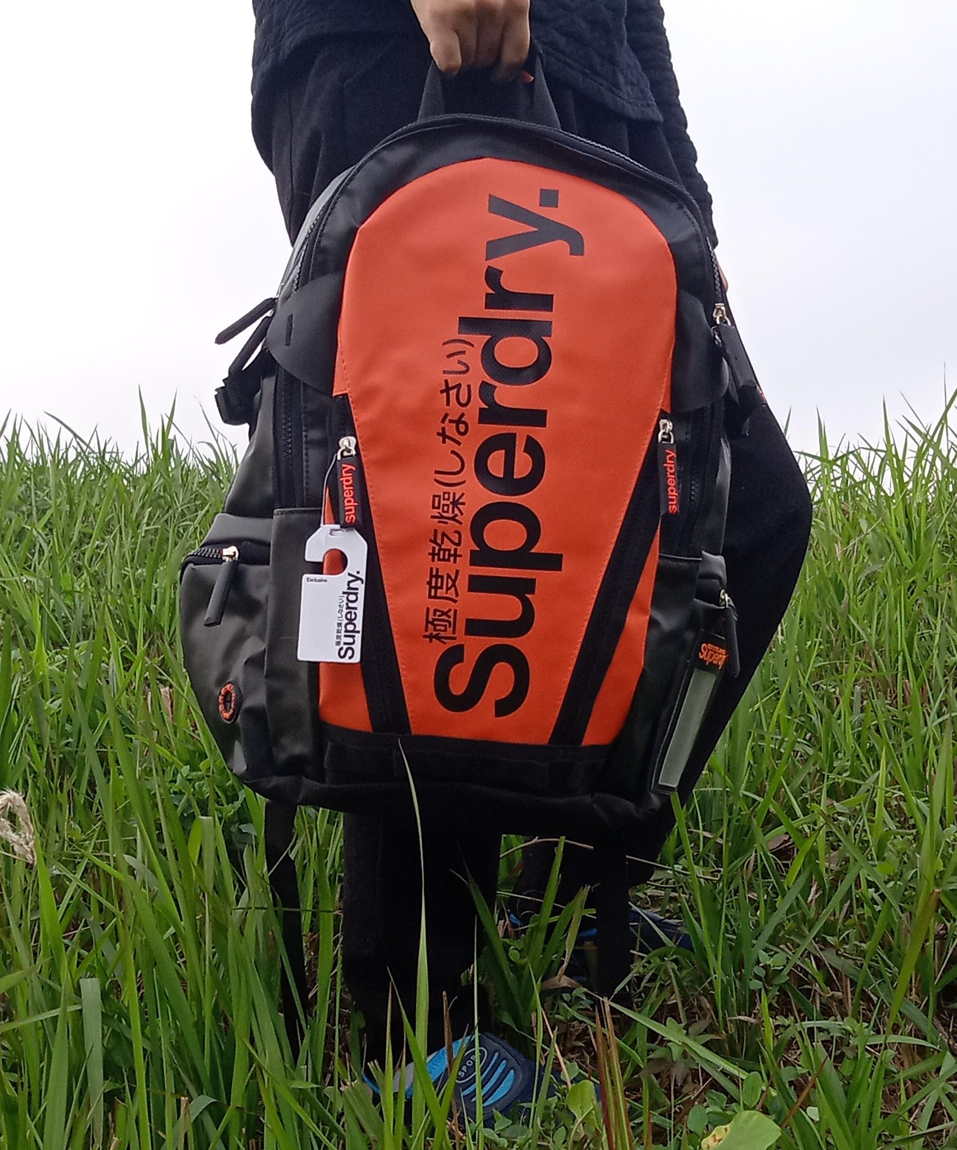 Balo Chống Nước đi học thể thao Superdry Classic Tarpaulin Backpack-có ngăn laptop riêng biệt