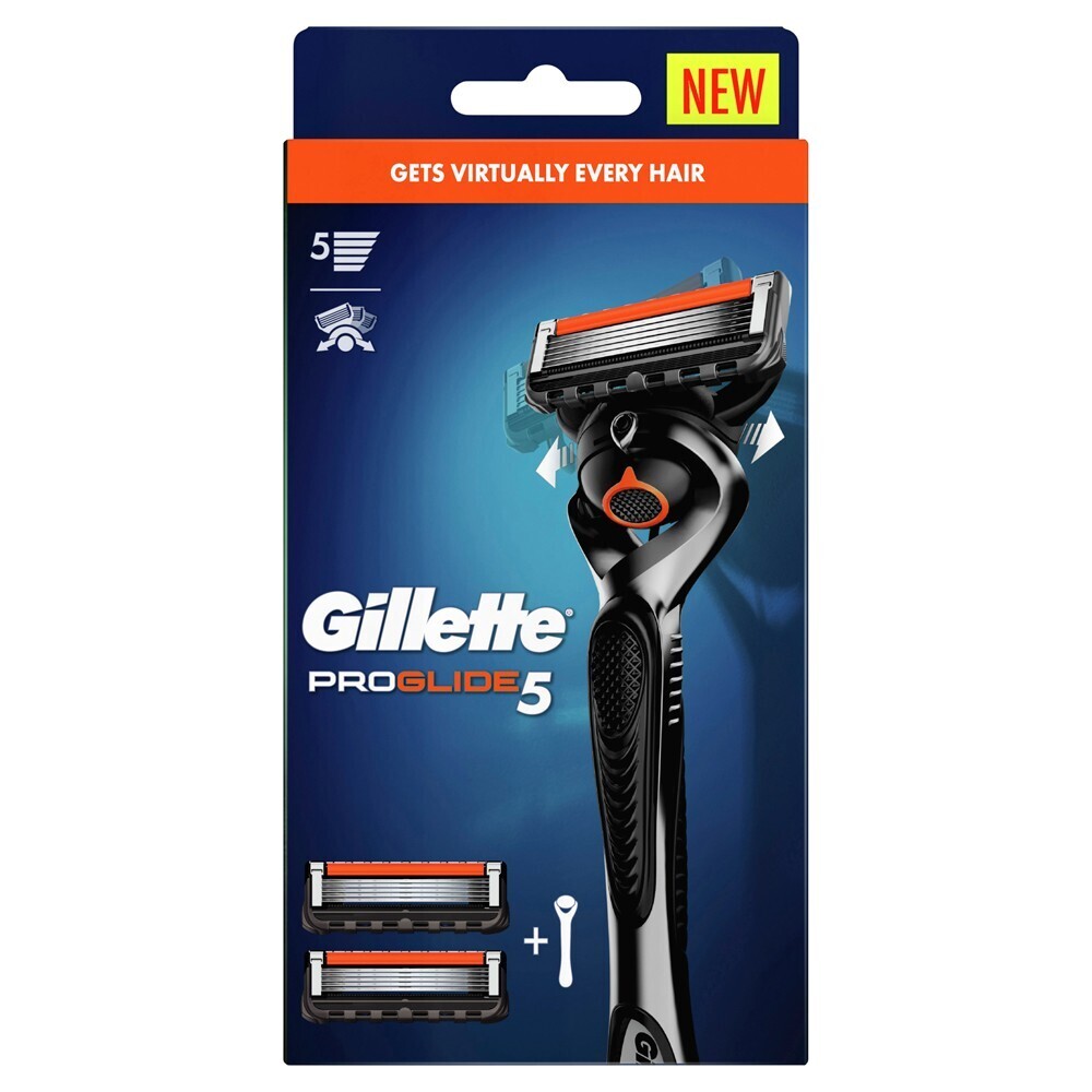 Dao cạo râu Gillette Fusion 5+1 kèm 2 lưỡi cạo