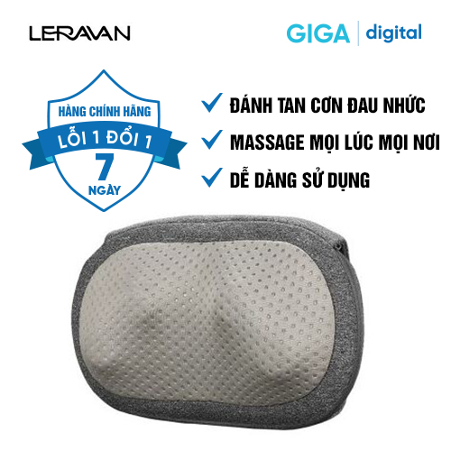 Gối massage nhiệt không dây Xiaomi Youpin Leravan LF-YK006