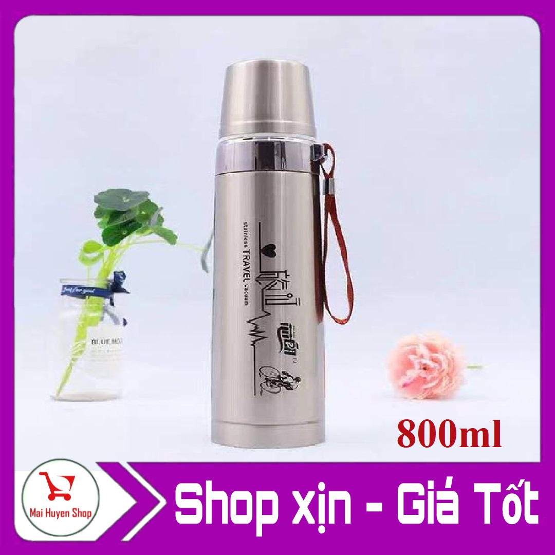 Bình inox giữ nhiệt cao cấp XinLang 800ml