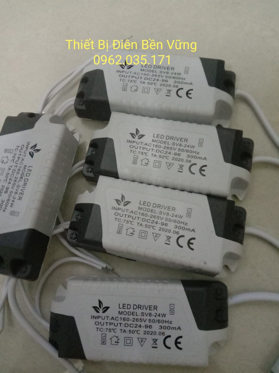 Combo 10 tăng phô dùng cho đèn led âm trần,ốp trần